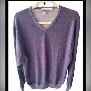 Peter Millar Men's V-Neck Sweater Merino Wool